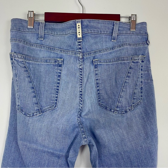 Ariat REAL Flare Leg Bootcut Western Cowgirl Denim Jeans Women's Size 33 Short - Picture 11 of 16